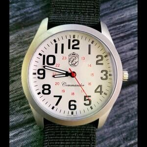 Pierre‎ Lucerne Commander Railroad Approved Style Watch